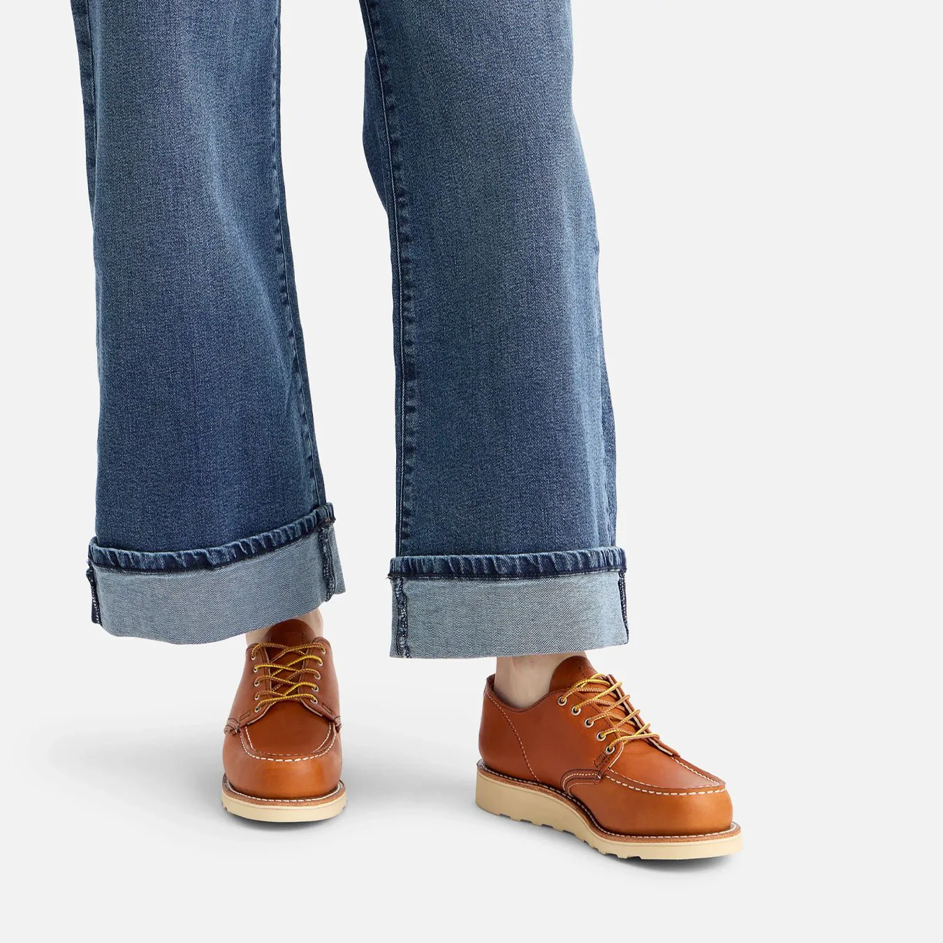 Red Wing Womens Shop Moc Oxford Oro Legacy - Image 5