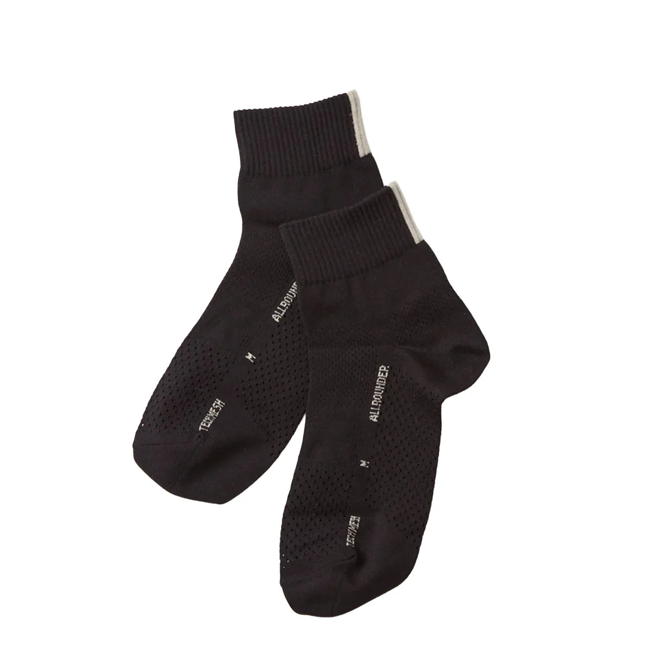 ROTOTO Allrounder Tech-Mesh No Show Black