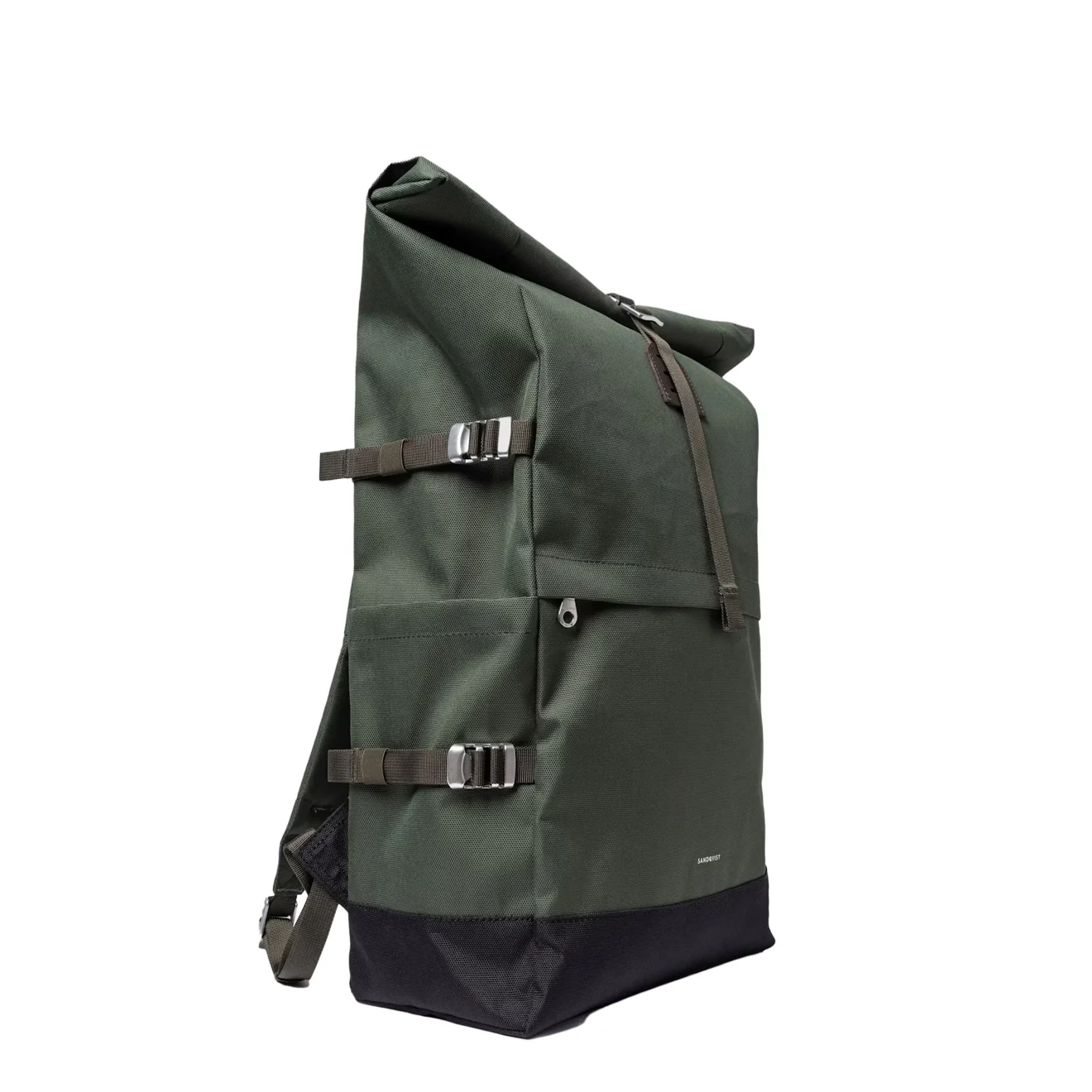 Sandqvist Icon Rolltop Backpack Large Dawn Green - Image 3