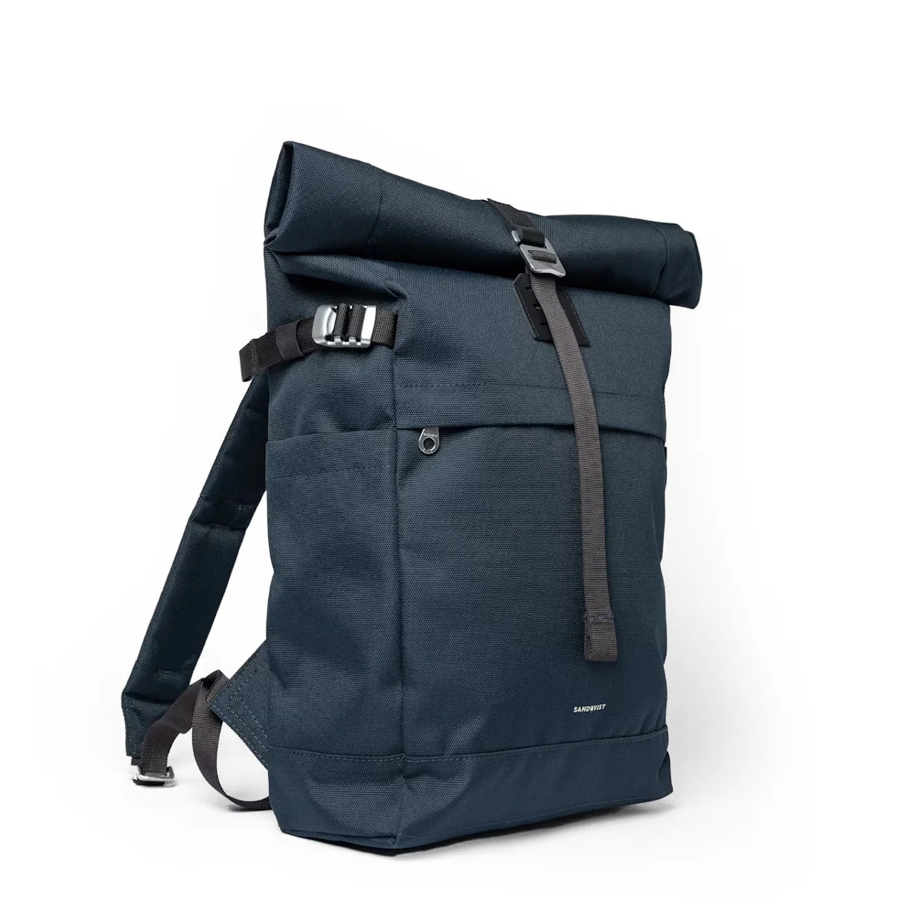 Sandqvist Icon Rolltop Backpack Medium Navy - Image 2