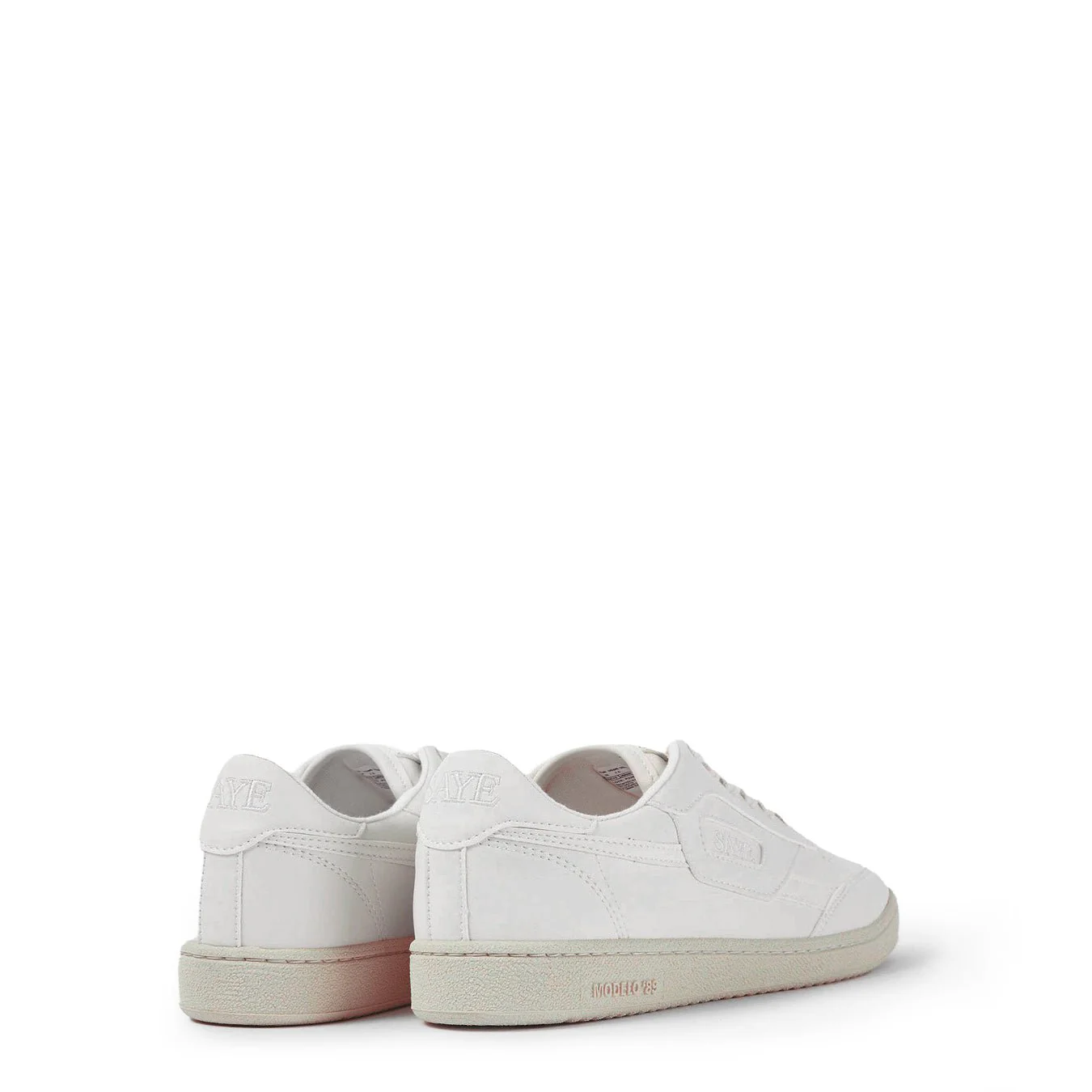 Saye Womens M89 Icon Trainers Off White - Image 3
