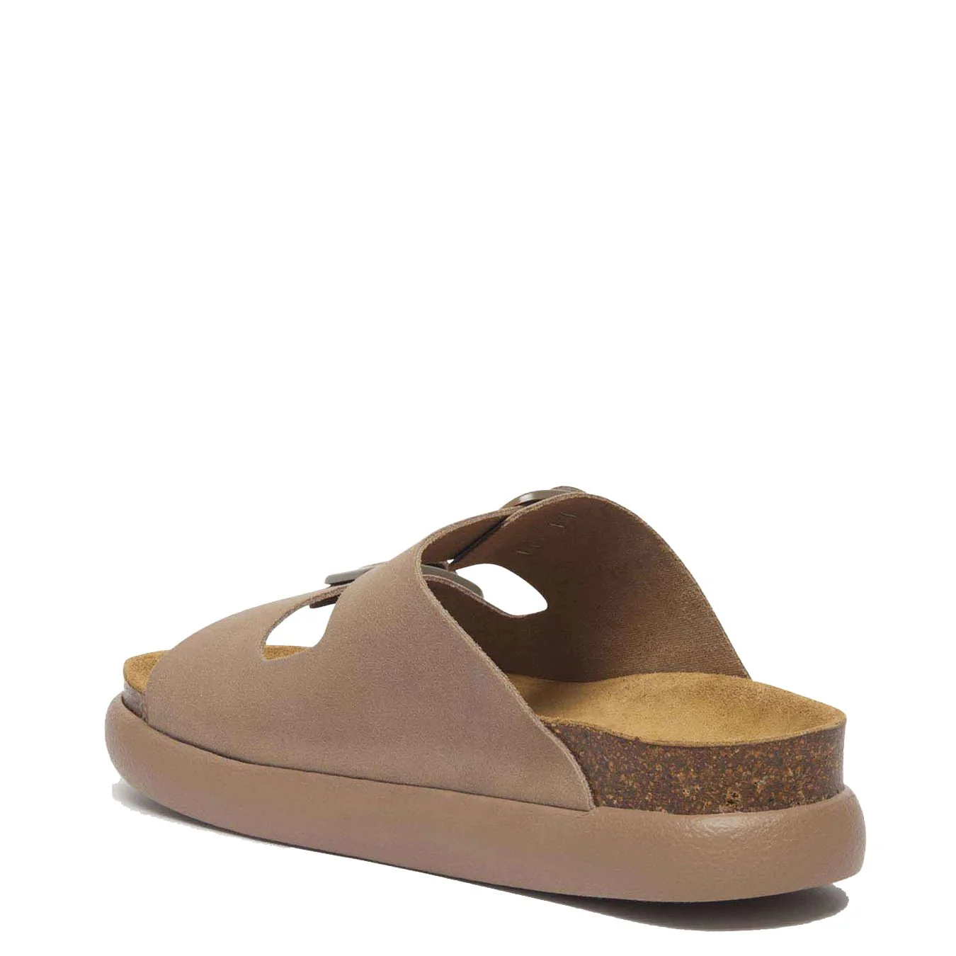 Scholl Womens Noelle Chunky Cork Sandals Dark Beige - Image 4