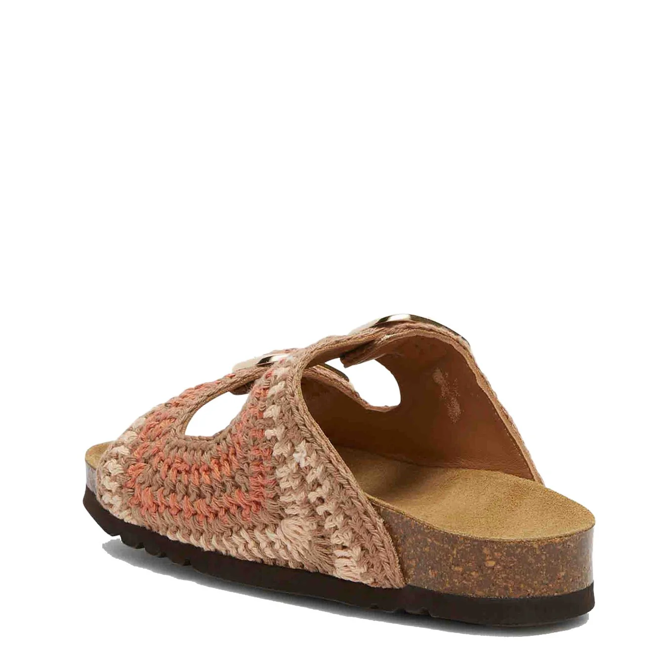 Scholl Womens Noelle Cork Sandals Nude / Light Brown / Cognac - Image 4