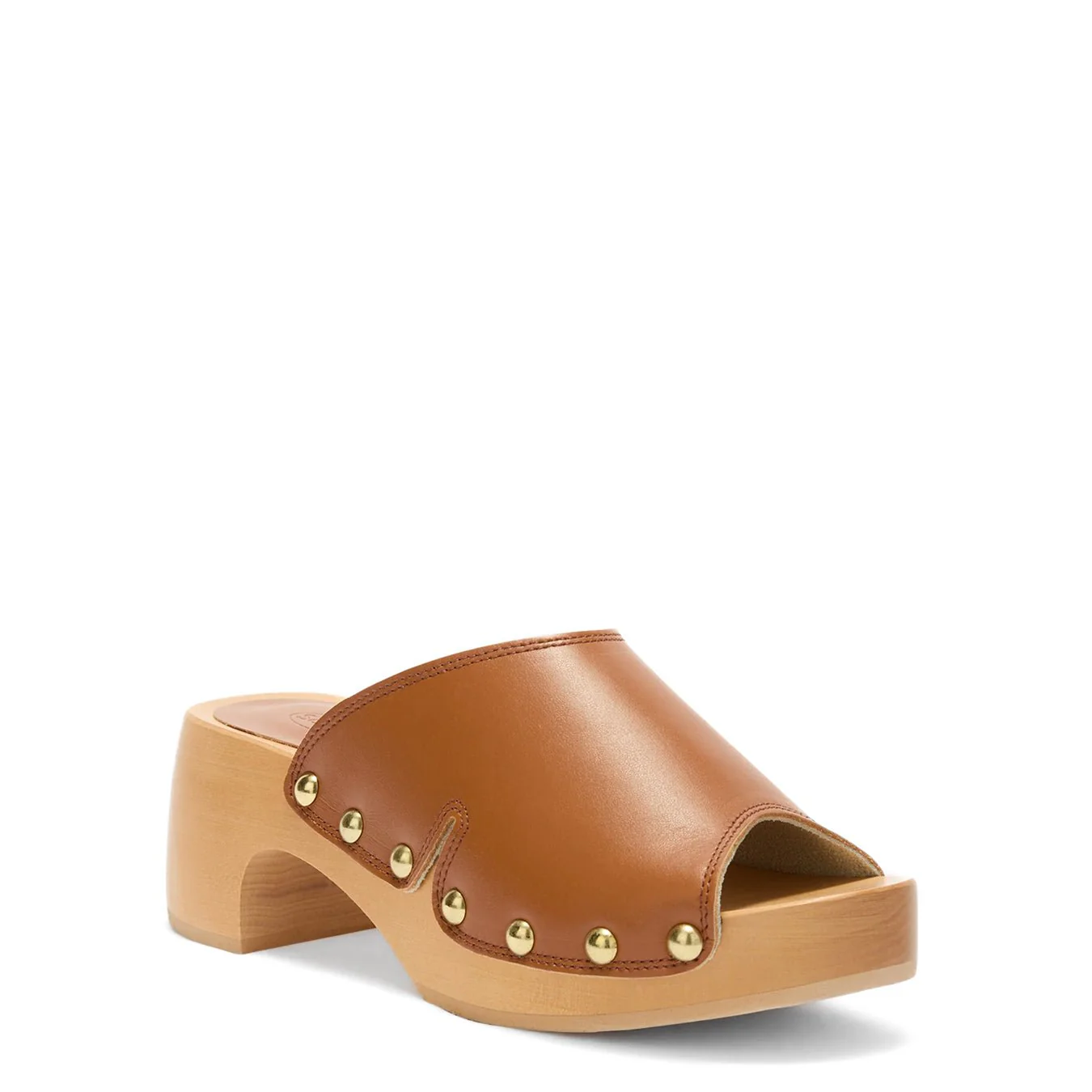 Scholl Womens Pescura Wave Wood Sandals Cognac - Image 2
