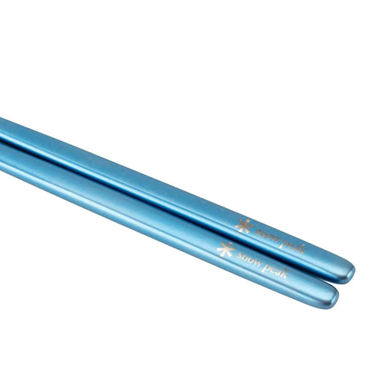 Snow Peak Titanium Chopsticks Blue - Image 2