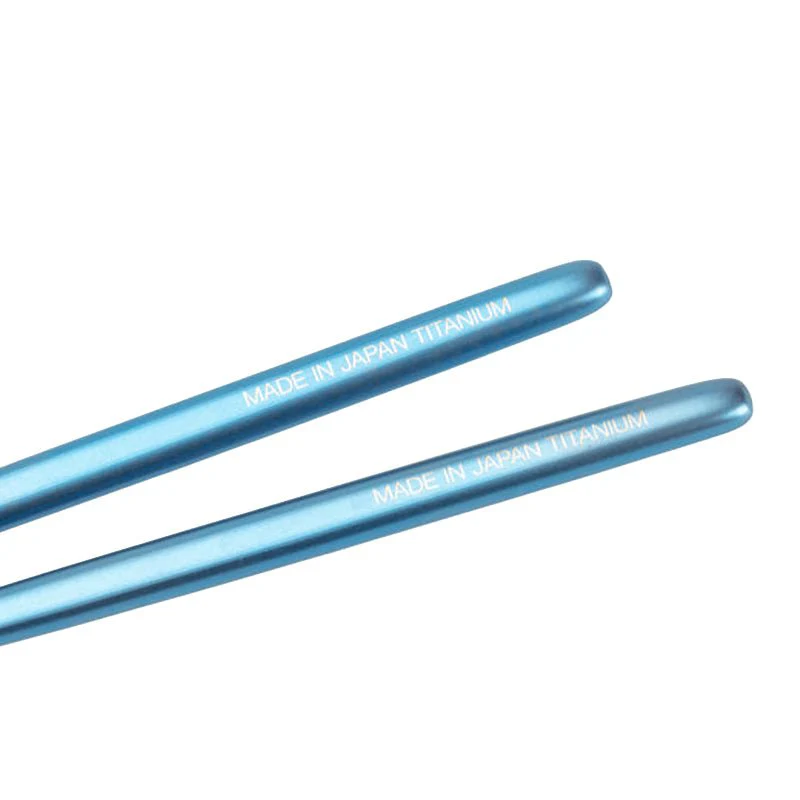 Snow Peak Titanium Chopsticks Blue - Image 3