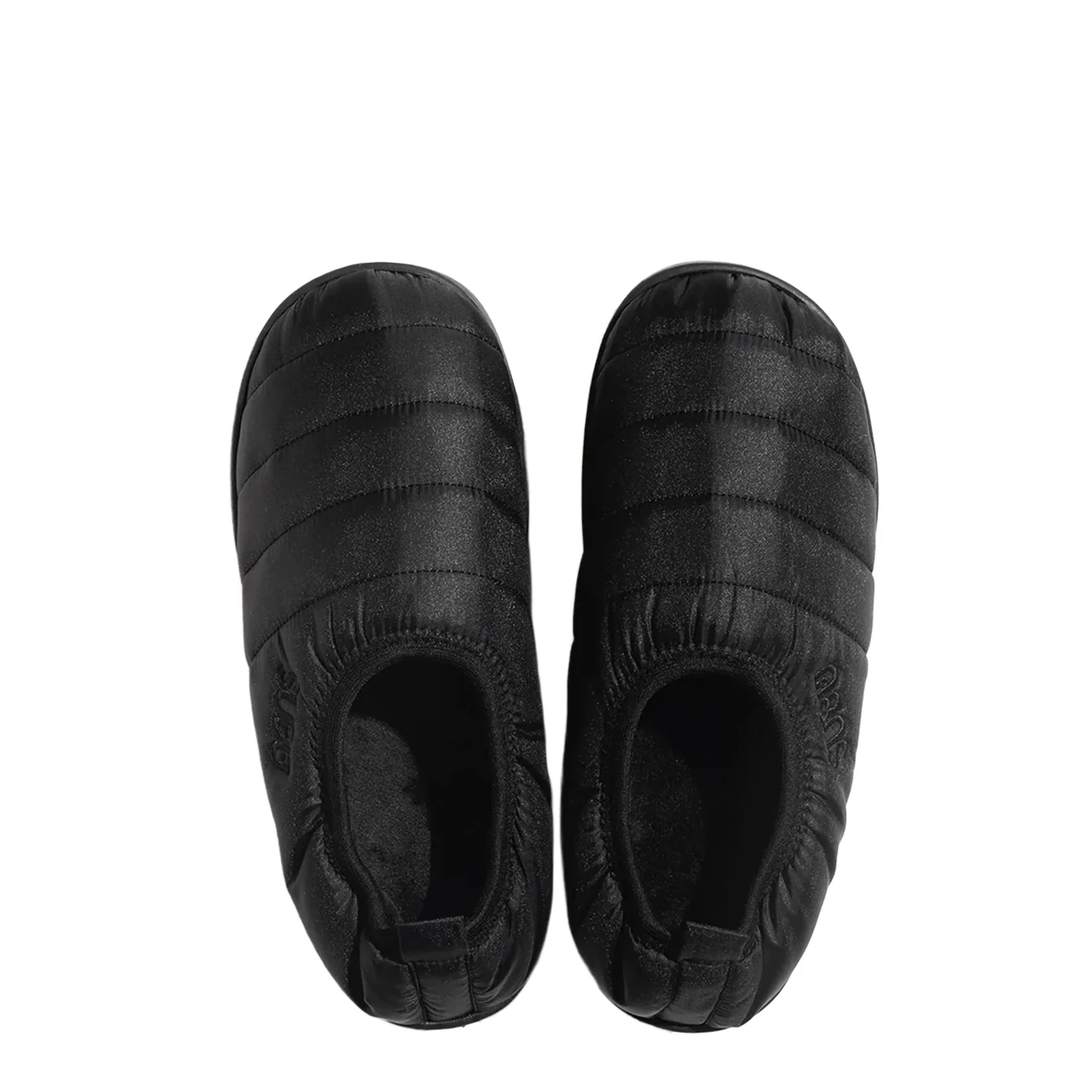 Subu Womens Vamp Platform Slipper Black - Image 2