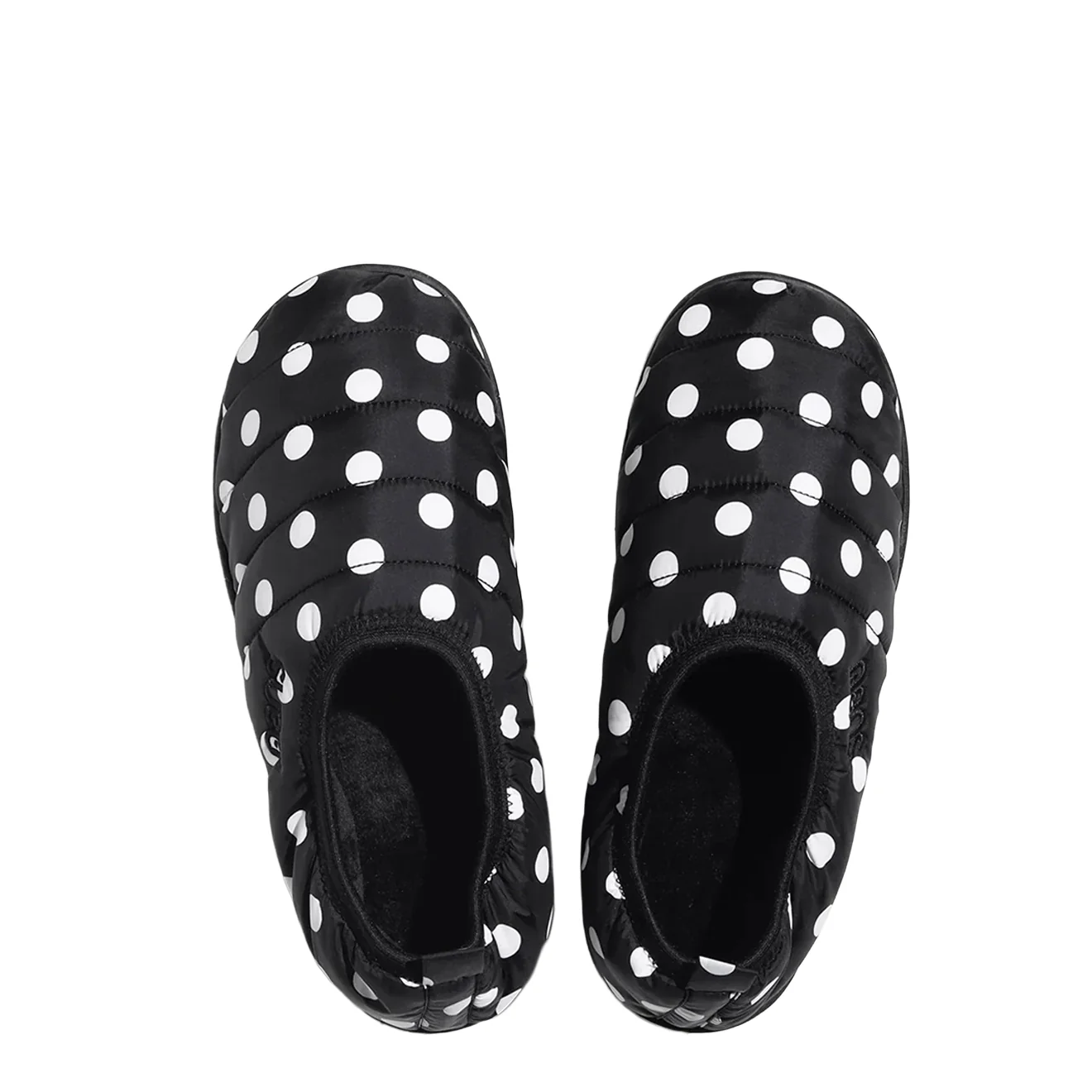 Subu Womens Vamp Platform Slipper Dots - Image 2
