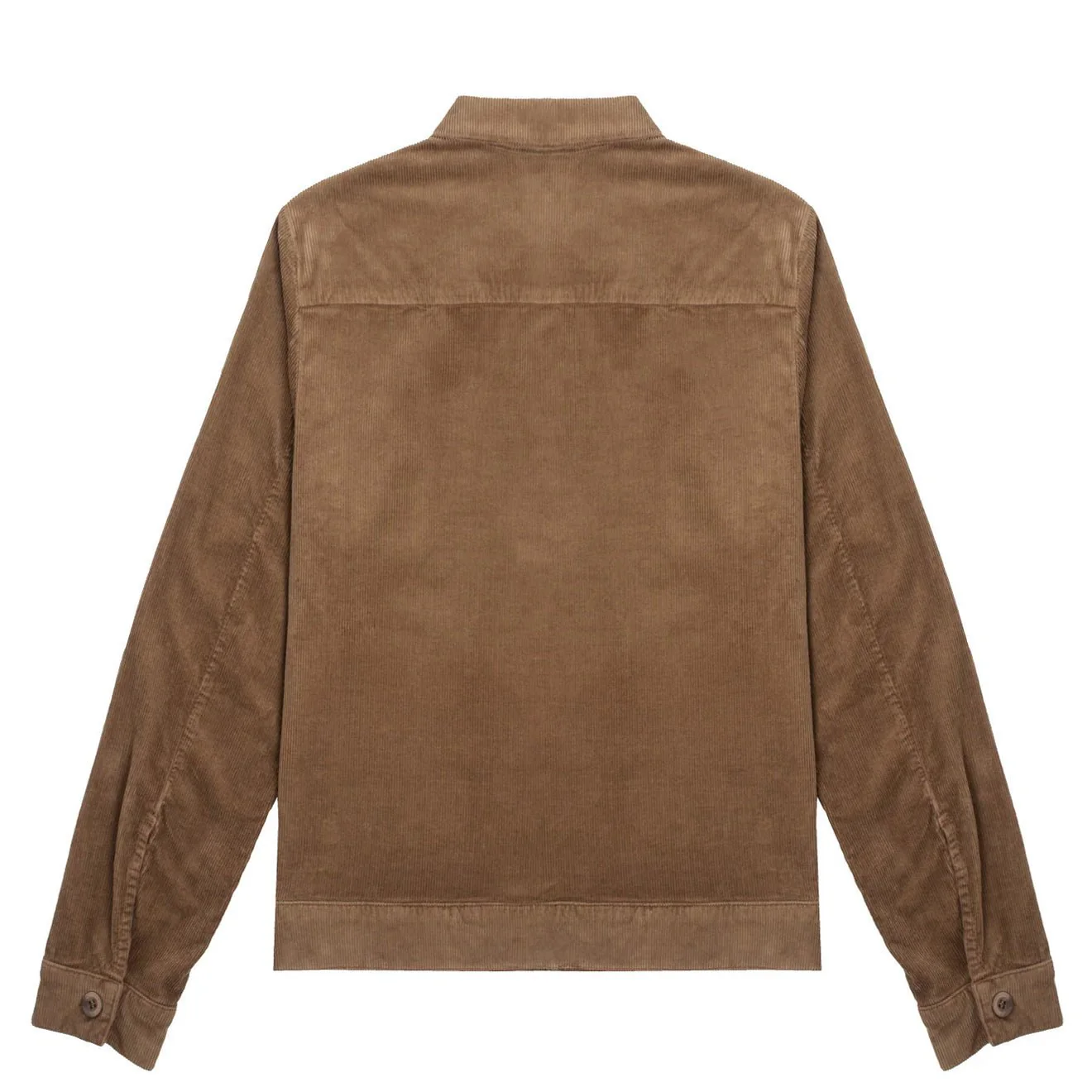 Sunspel Womens Corduroy Boxy Jacket Dark Camel - Image 2