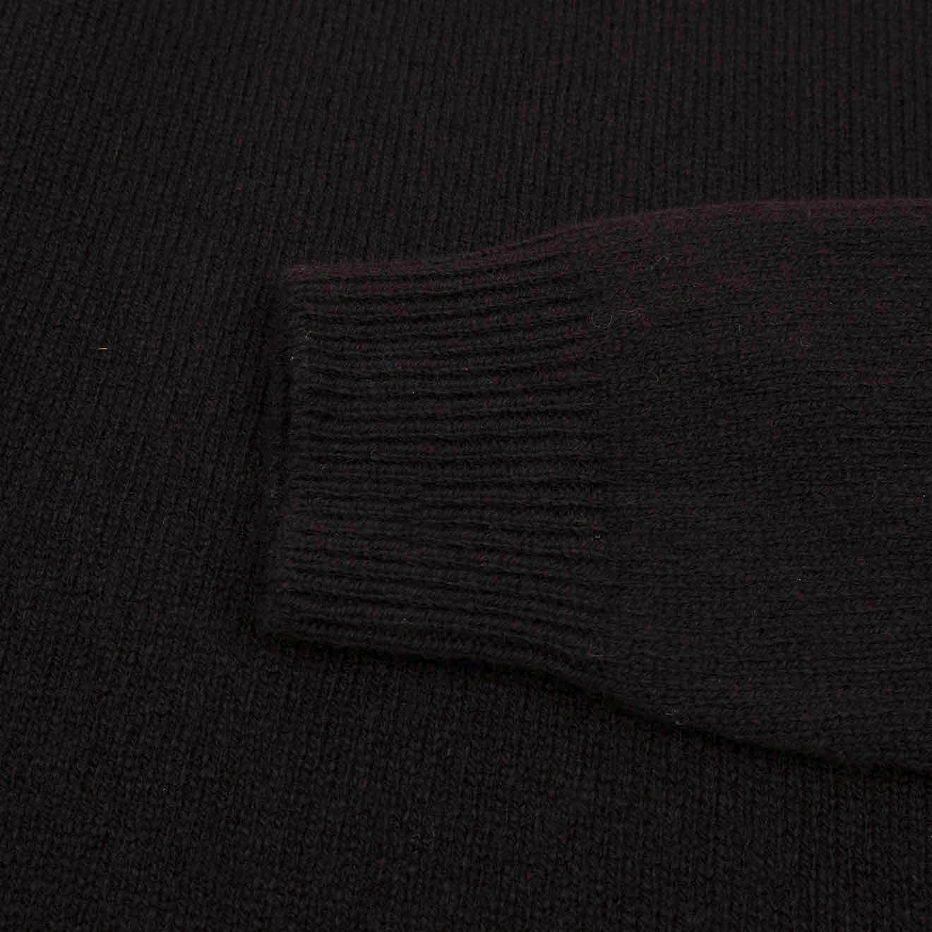 Sunspel Womens Lambswool Crew Truffle - Image 3