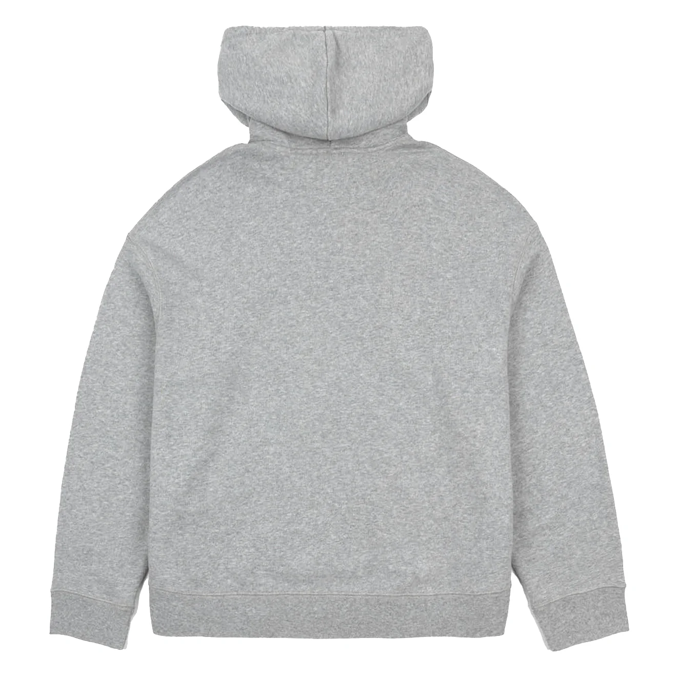 Sunspel Womens Loopback Hoody Grey Melange - Image 2