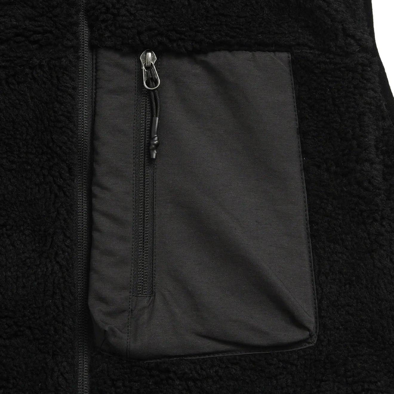 Taion Mountain W-Zip Boa Hi Neck Jacket Black / Black - Image 4