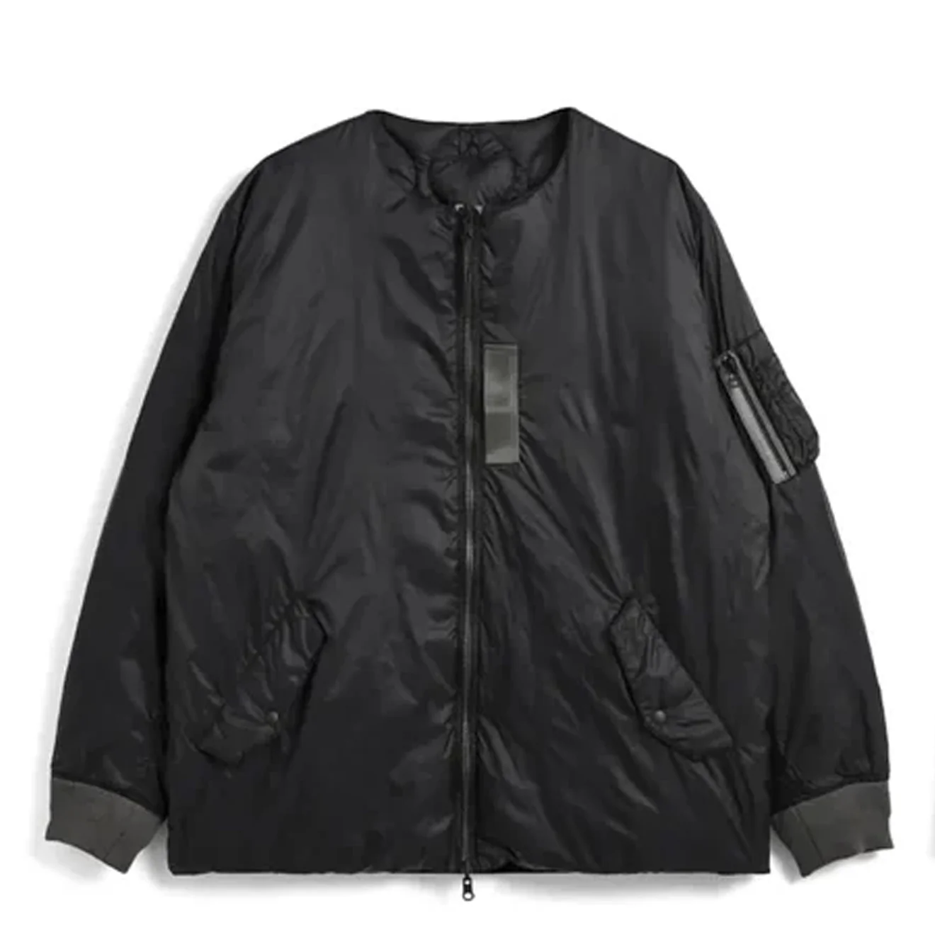 Taion Reversible MA-1 Type Inner Down Jacket Black / Black