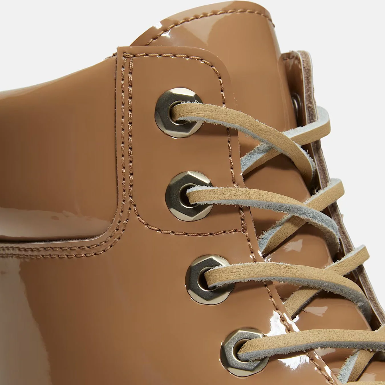 Timberland Womens Stone Street 6-Inch Waterproof Platform Boot Beige - Image 8
