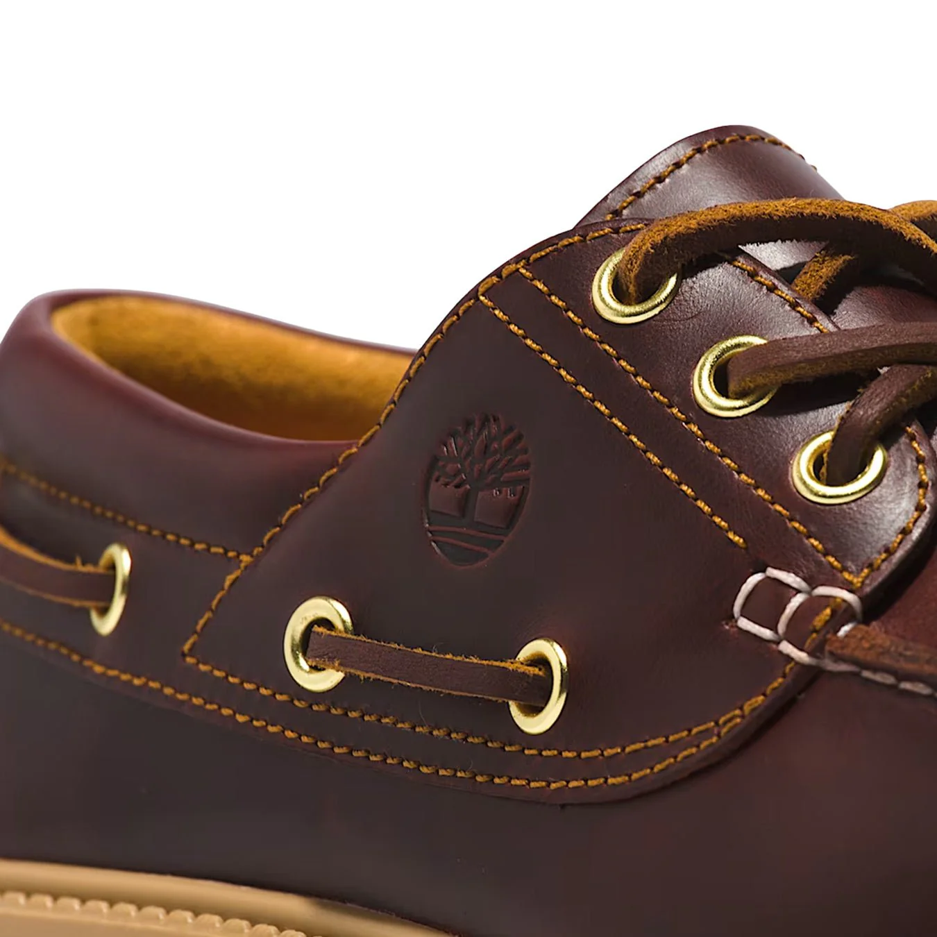 Timberland Womens Stone Street Platform Boat Shoe Rootbeer - Image 4
