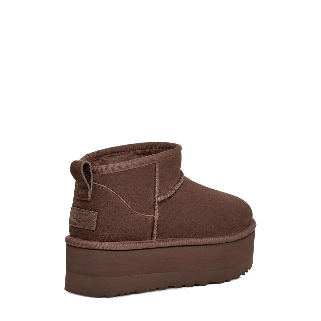 UGG Womens Classic Ultra Mini Platform Boot Burnt Cedar - Image 4