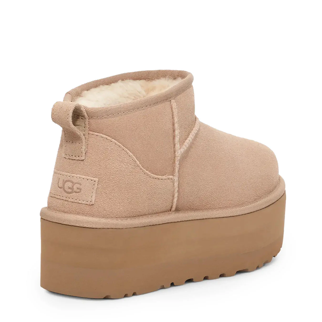 UGG Womens Classic Ultra Mini Platform Boot Sand - Image 4