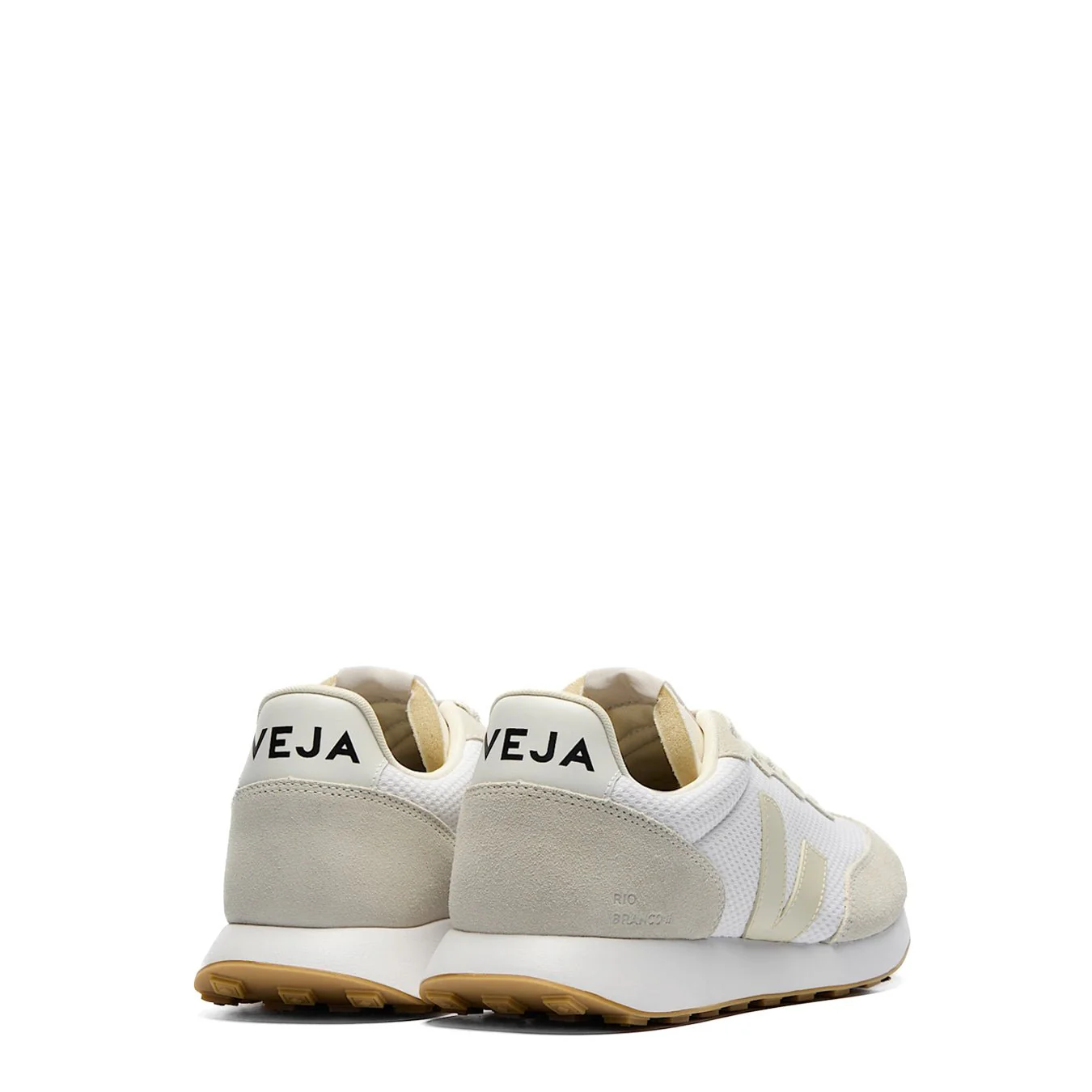 Veja Womens Rio Branco II White / Pierre - Image 3