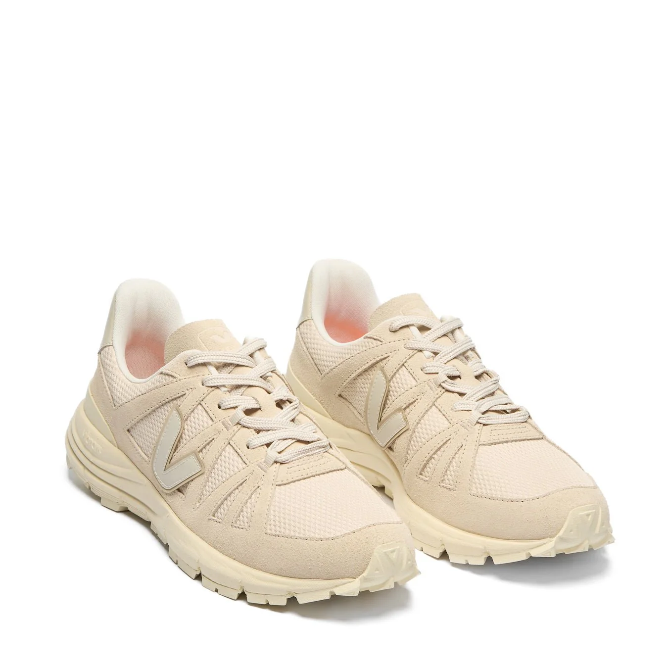 Veja Womens Salar Alveomesh Trainer Areia Pierre Oat - Image 2