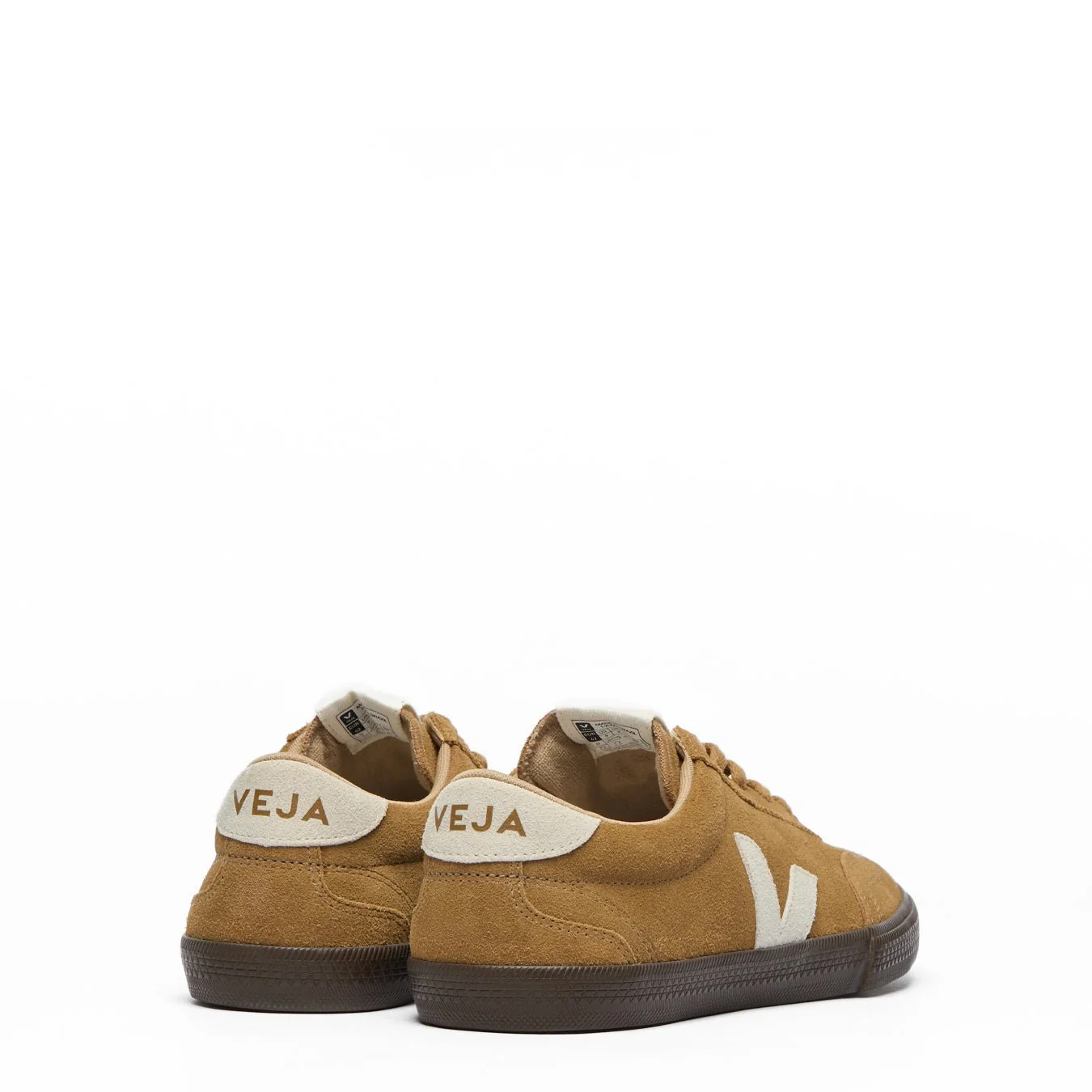 Veja Womens Volley Suede Tent Natural Eagle - Image 3