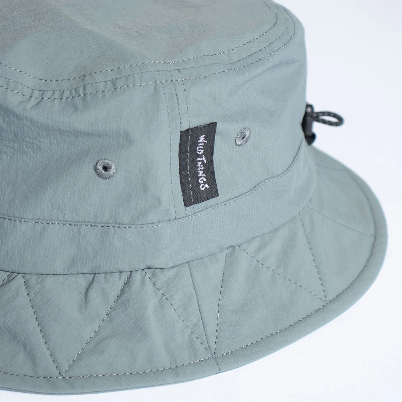 Wild Things Nylon Hat Flint Grey - Image 5