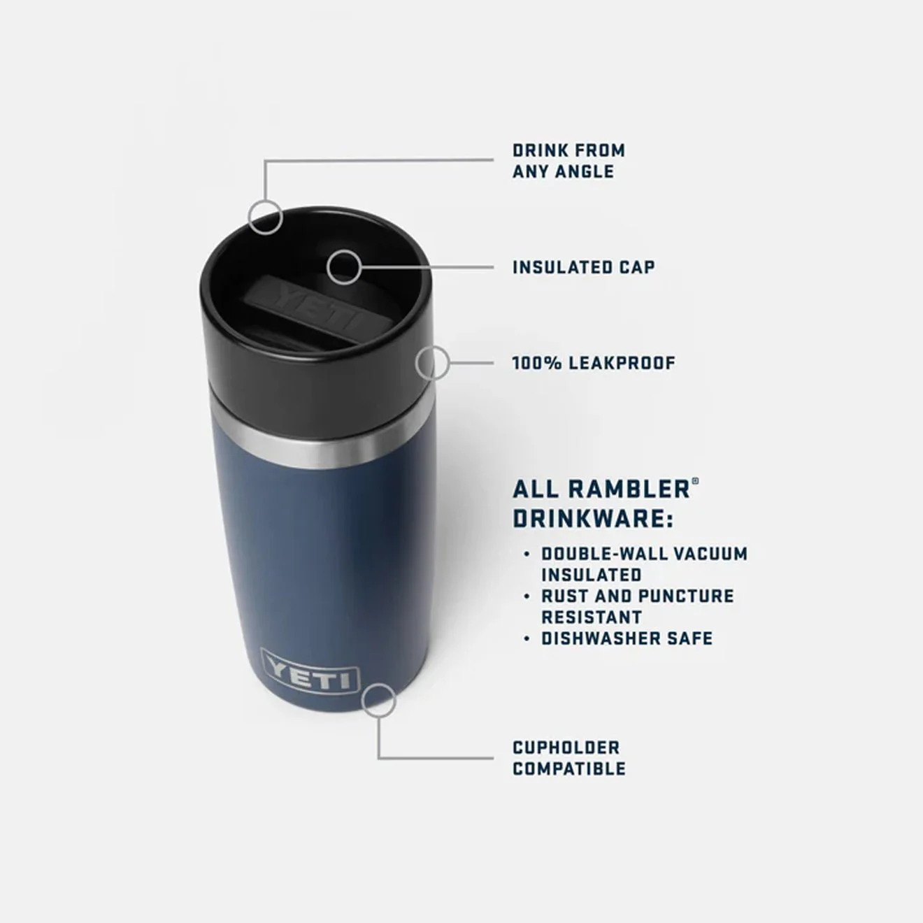 YETI Rambler 12oz Travel Bottle Ridgeline - Image 5