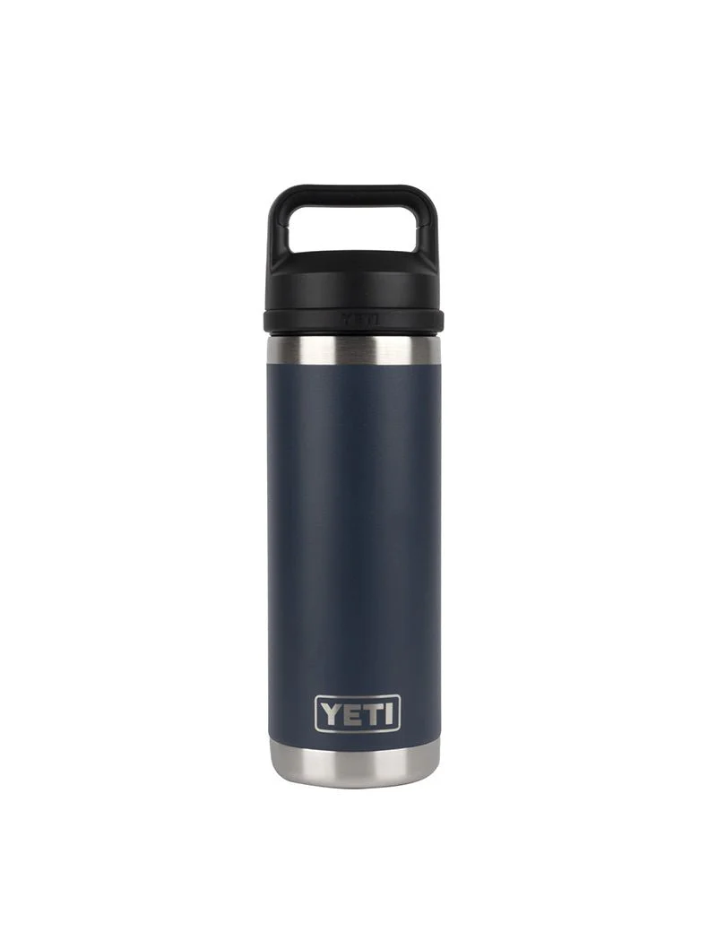 YETI Rambler 18oz Bottle Chug Navy