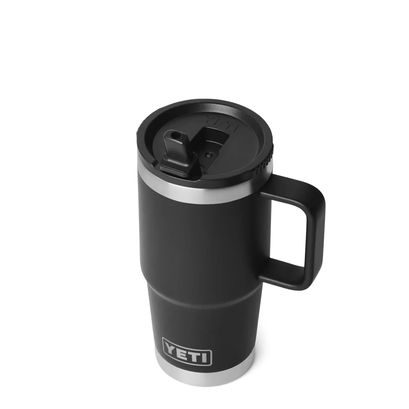 YETI  Rambler 20 Oz Travel Straw Mug Black - Image 3