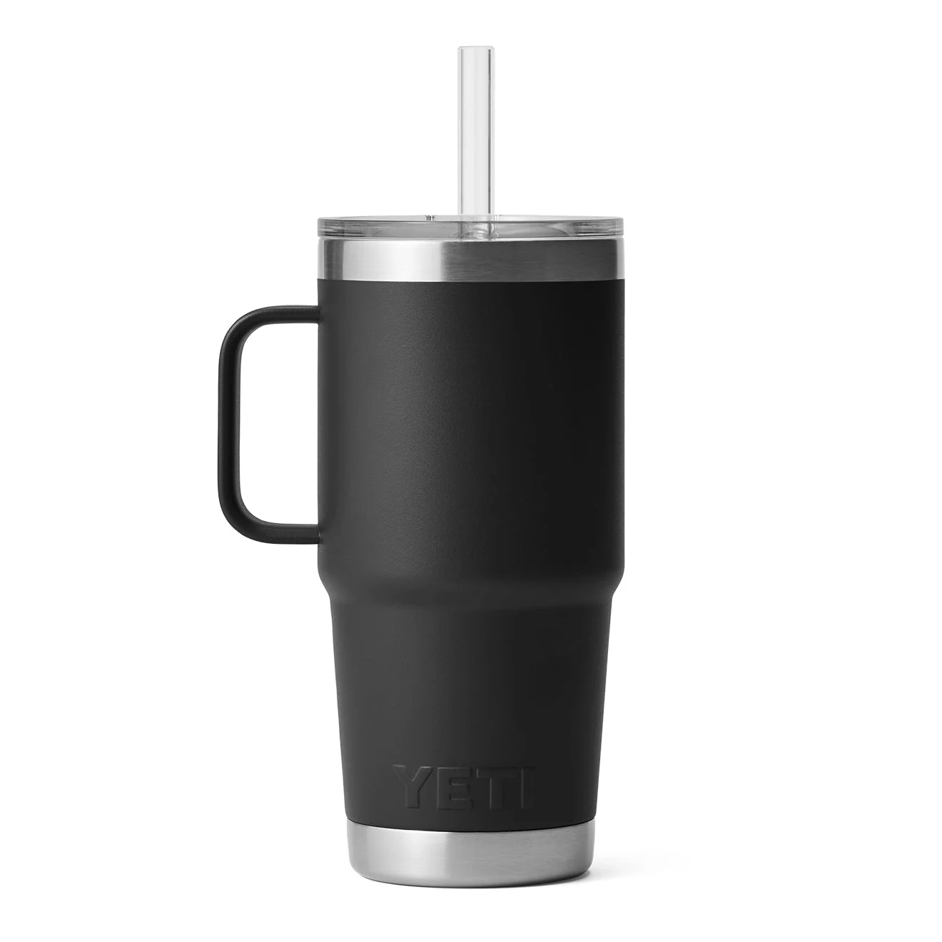 YETI Rambler 25oz Straw Mug Black - Image 4