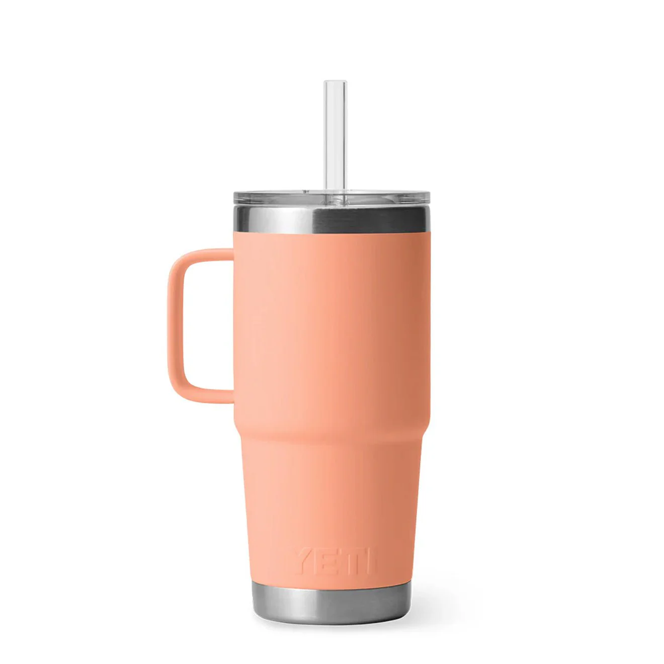 YETI Rambler 25oz Straw Mug Lowcountry Peach - Image 2