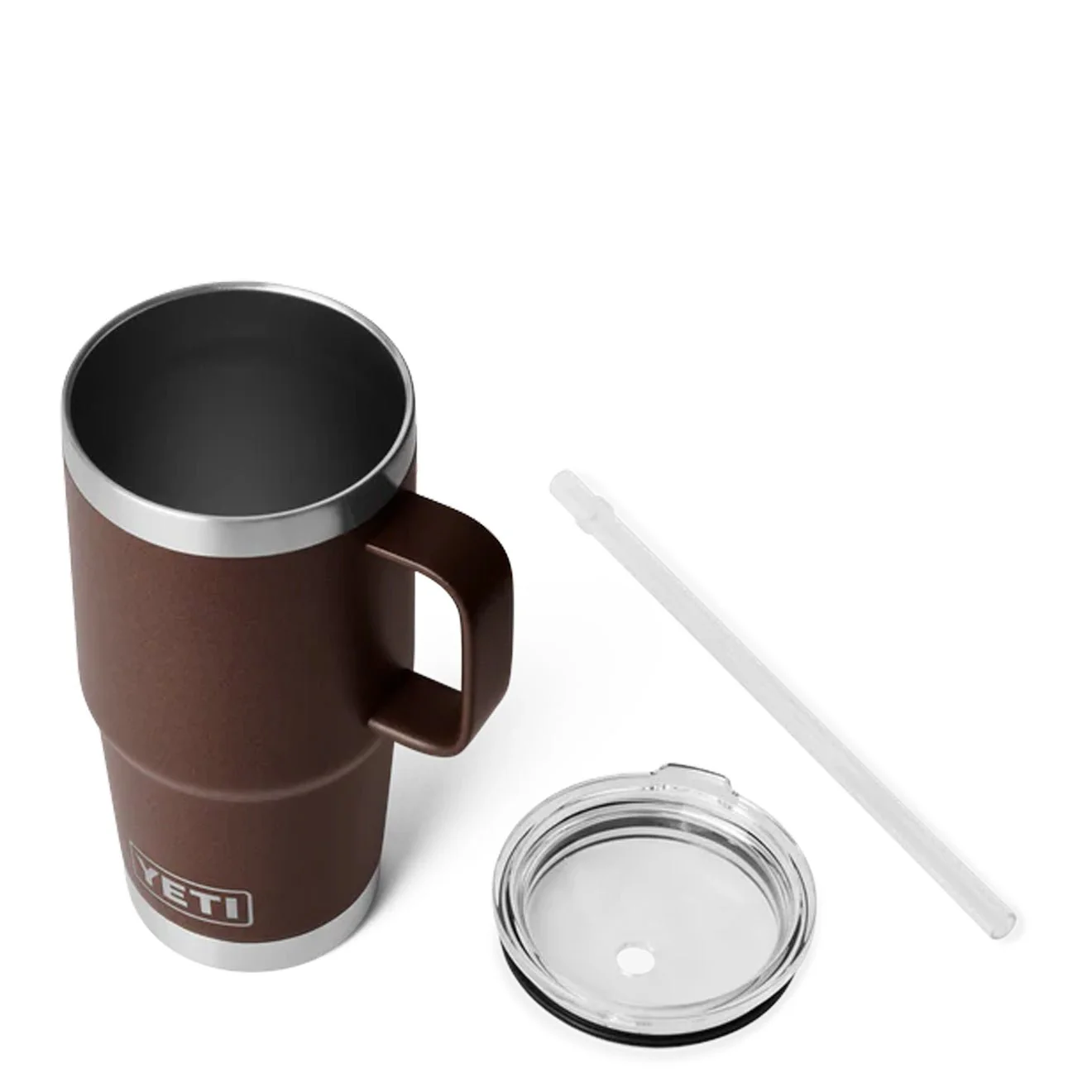 YETI Rambler 25oz Straw Mug Wetlands Brown - Image 3