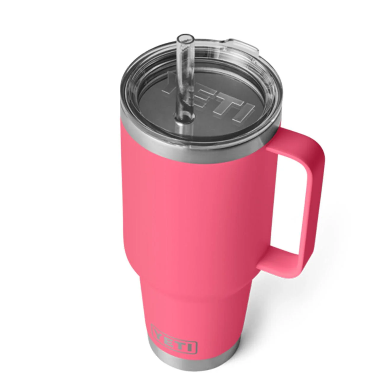 YETI Rambler 35oz Travel Mug Tropical Pink - Image 3