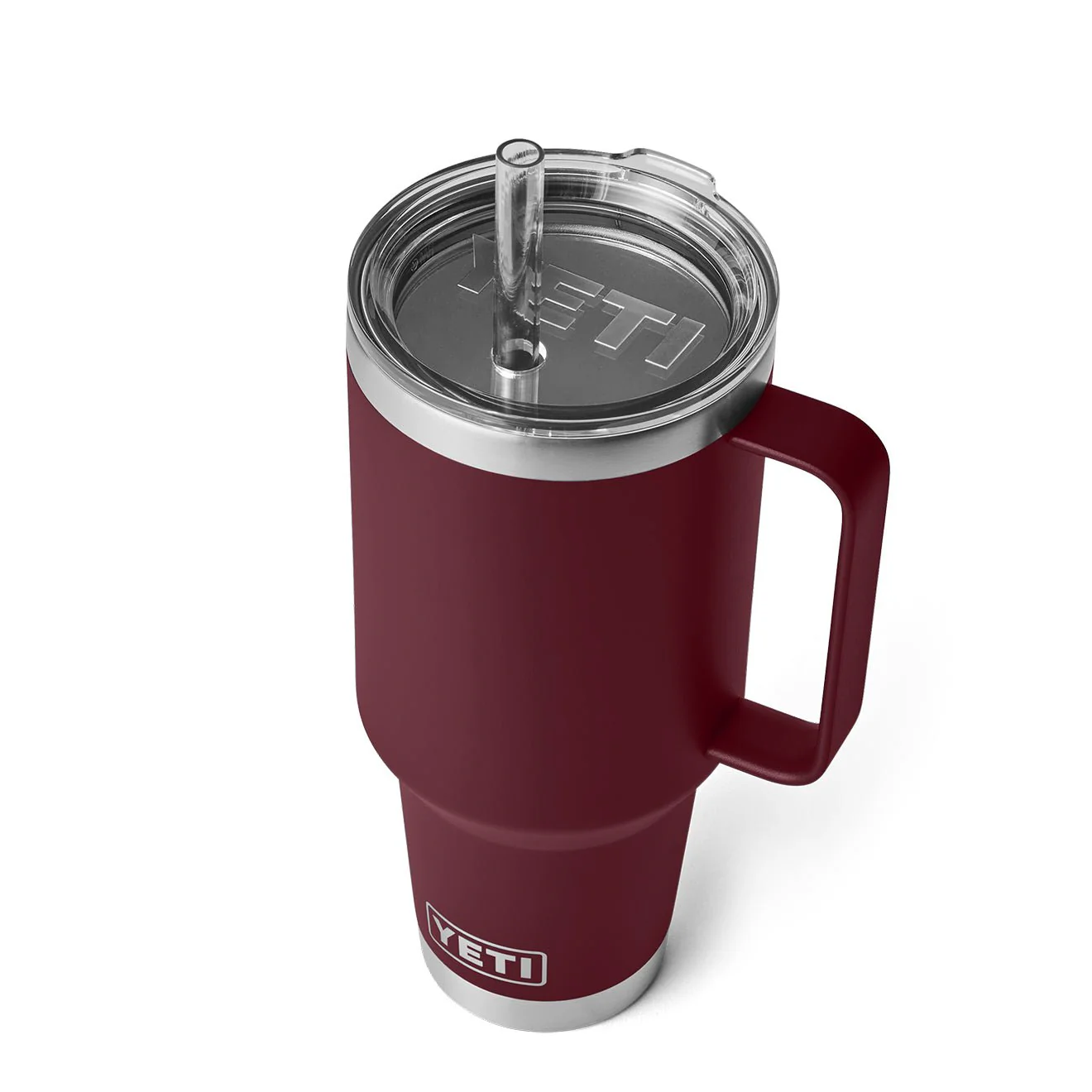 YETI Rambler 42oz Straw Mug Wild Vine Red - Image 4