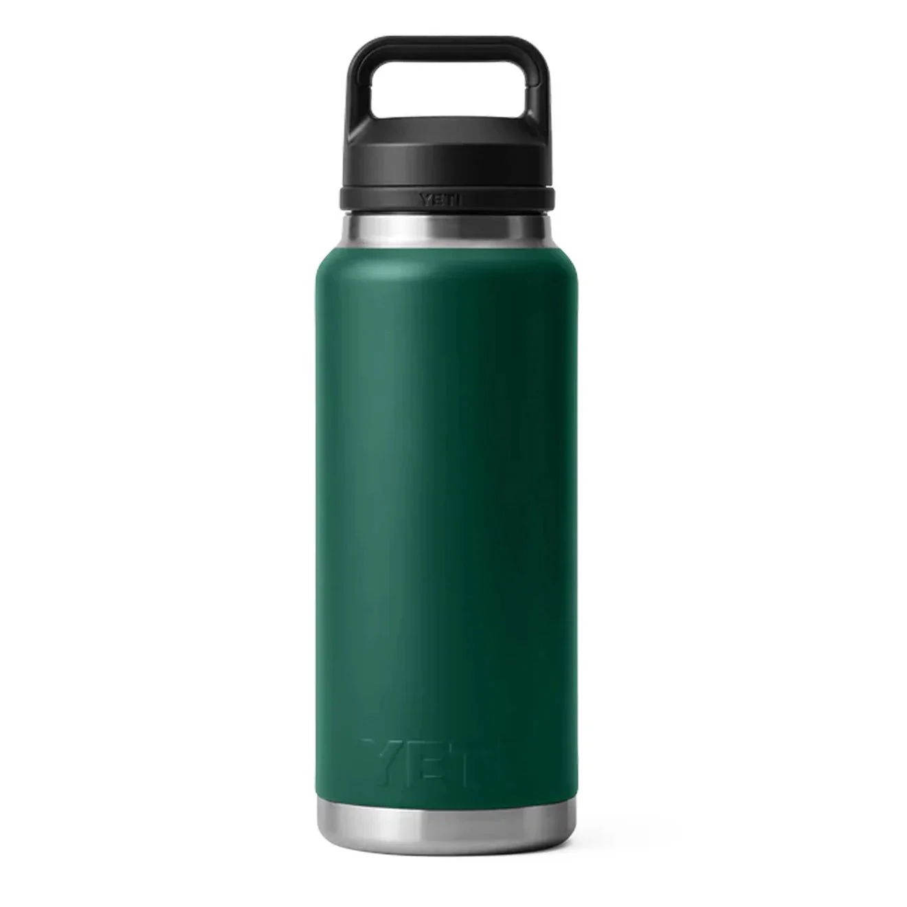 YETI Rambler Bottle Chug 36 oz Black Forest Green - Image 2