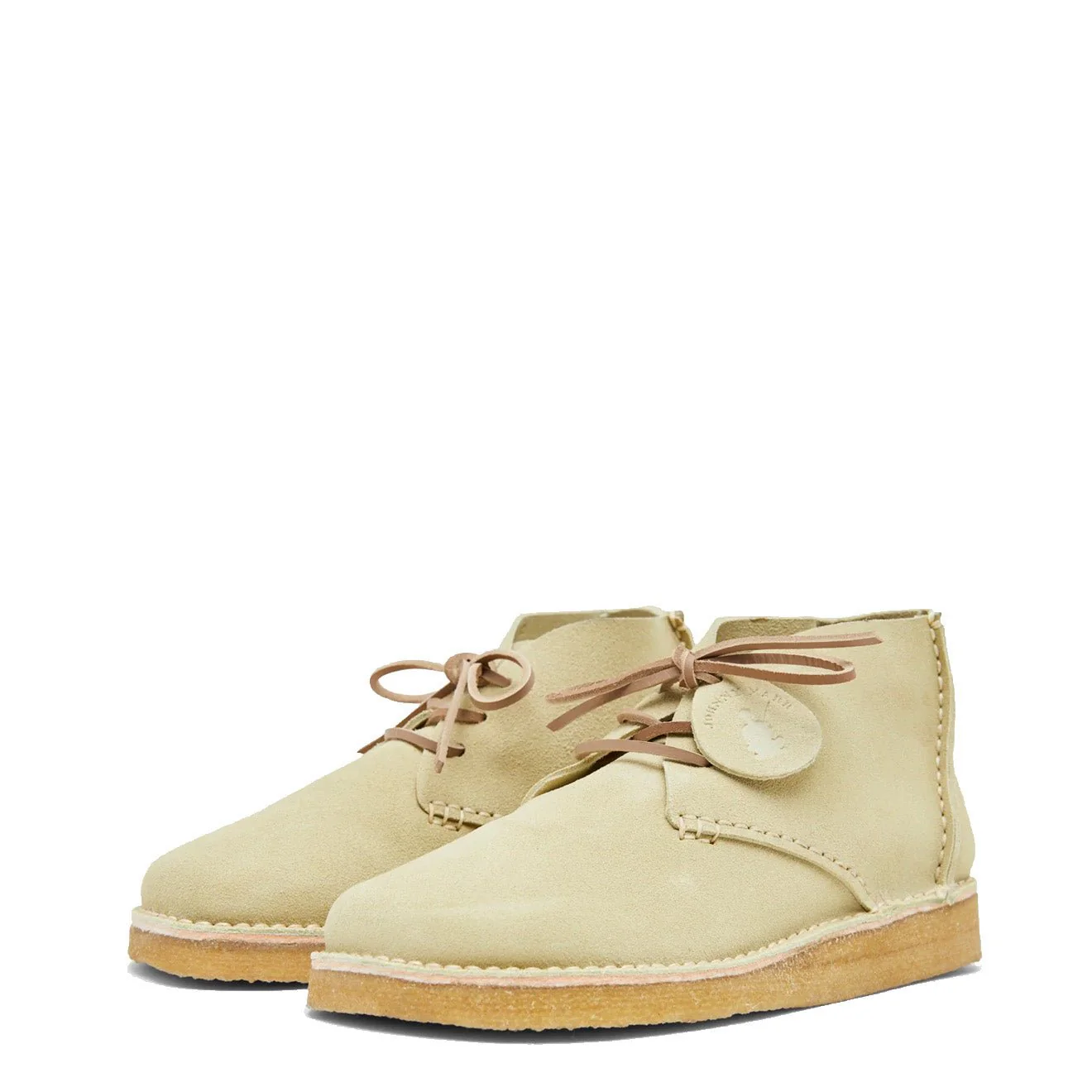 Yogi x Johnny Marr Womens Glenn Suede Boot Straw - Image 2